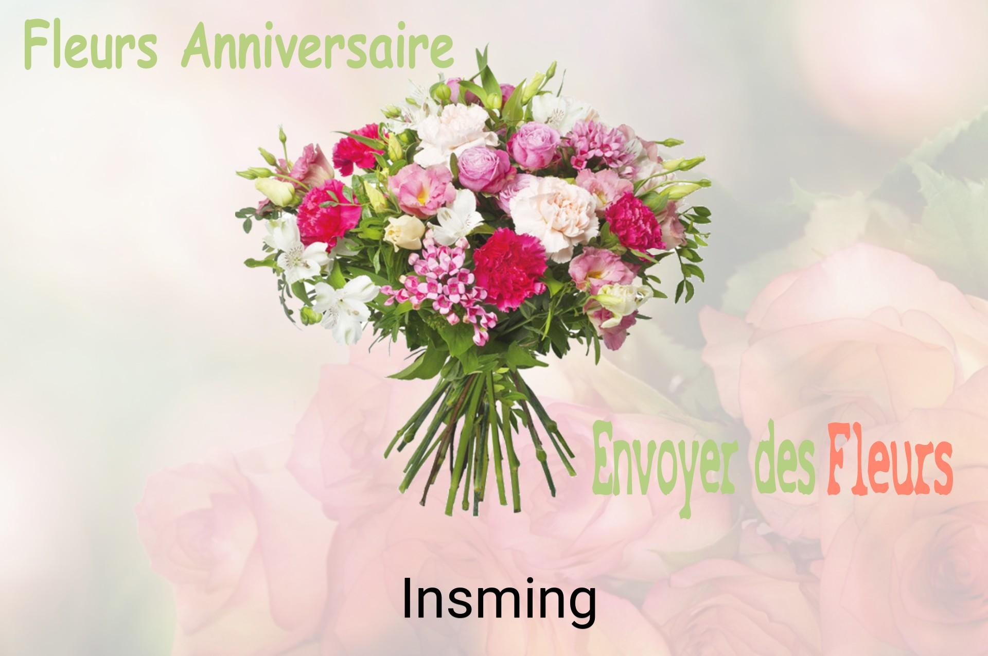 Bouquet de fleurs d’anniversaire livré à Insming